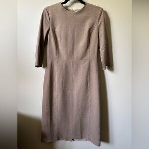 Aritzia Babaton Faux Suede Dress